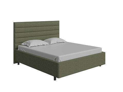 Кровать полуторная Verona - Кровать в лаконичном дизайне в обивке из мебельной ткани или экокожи.