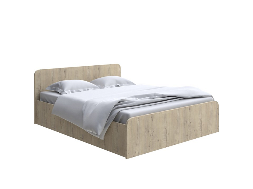 Кровать Way Plus с подъемным механизмом 90x190 ЛДСП Бунратти - Кровать в эко-стиле с глубоким бельевым ящиком