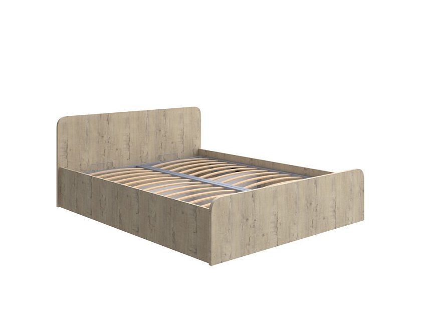 Кровать Way Plus с подъемным механизмом 90x190 ЛДСП Бунратти - Кровать в эко-стиле с глубоким бельевым ящиком