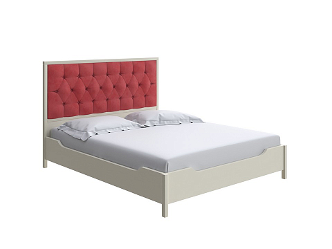 Красная кровать Vester - Современная кровать со встроенным основанием