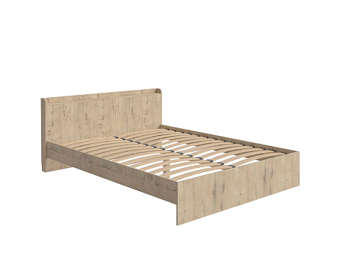 Кровать Кинг Сайз Bord - Кровать из ЛДСП в минималистичном стиле.